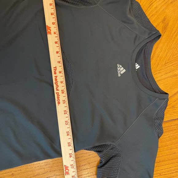 Adidas Athletic Tshirt Gray Women Sz S pré-owned - Picture 7 of 8